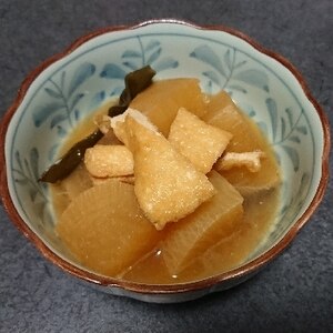 炊飯器で簡単！大根と油揚げのしみしみ煮